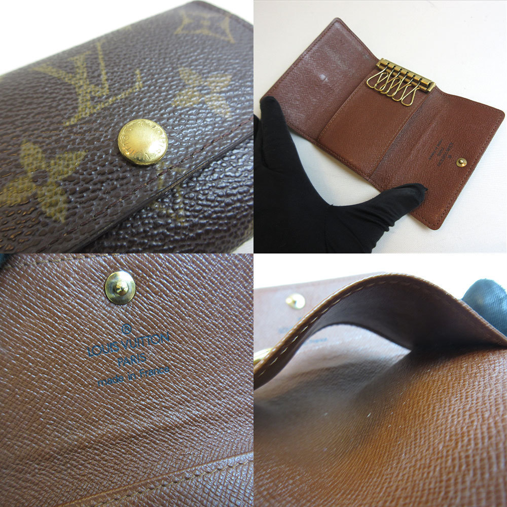Louis Vuitton Multiple Brown 6 Row Key Case Monog… - image 4